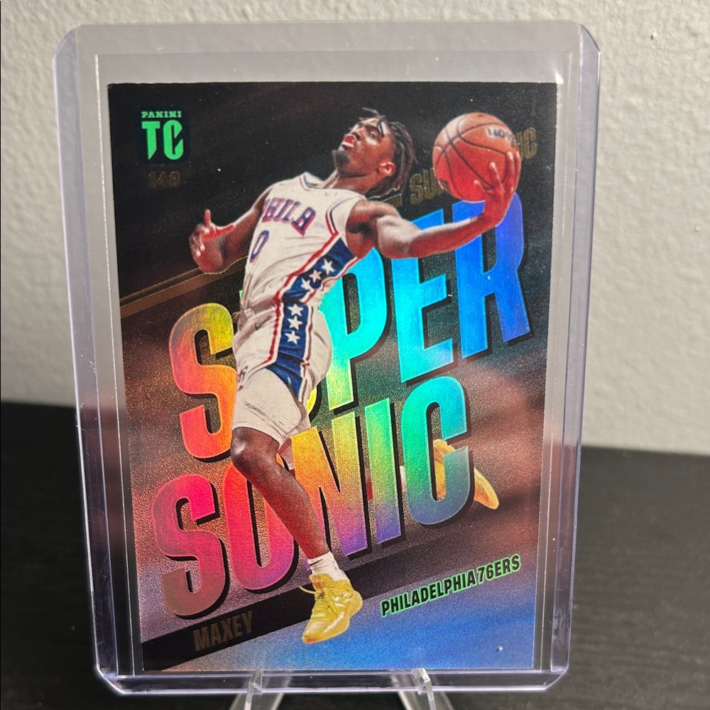 Panini SuperSonic Holographic Basketball Card - Multicolor